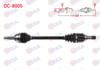 KOMPLE AKS SOL ON UZUNLUK 660mm DACIA LOGAN II / SANDERO II 1.0 SCE 6 M-T 2016-