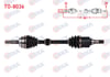 KOMPLE AKS SOL ON UZUNLUK 661mm TOYOTA COROLLA 2019-