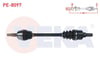 KOMPLE AKS SOL ON UZUNLUK 662mm PEUGEOT 3008 1.6 BlueHDI A-T 2016-