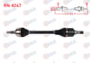 KOMPLE AKS SOL ON UZUNLUK 673mm RENAULT CAPTUR I 1.3 TCE M-T 2018-