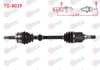 KOMPLE AKS SOL ON UZUNLUK 675mm TOYOTA AVENSIS (T27) 1.6 VVT-I 2008-2018