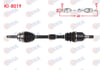 KOMPLE AKS SOL ON UZUNLUK 682mm KIA STONIC 1.0 T-GDI 7 DCT 2017-