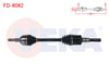 KOMPLE AKS SOL ON UZUNLUK 686mm FORD FOCUS IV 1.5 TDCI A-T 8 ILERI 2018- 2234732 JX67-3B437-HAD JX67-3B437-HAE X673B437HADN 2253907
