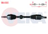 KOMPLE AKS SOL ON UZUNLUK 694mm RENAULT MEGANE IV (BVA6) 1.5 DCI (EURO 6) 6 A-T (SNZ-DC4) 2016-