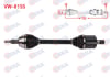 KOMPLE AKS SOL ON UZUNLUK 722mm VOLKSWAGEN CRAFTER 2.0 TDI A-T 2016- / MAN TGE 2.0 A-T 2016-