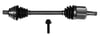 KOMPLE AKS SOL ON VOLKSWAGEN GOLF VI (5K1) 1.6i A-T UZUNLUK 587.5mm 2008-2013 1K0407451PX