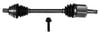 KOMPLE AKS SOL ON VOLKSWAGEN GOLF VI (5K1) 1.6i A-T UZUNLUK 587.5mm 2008-2013 1K0407451PX