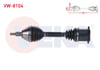 KOMPLE AKS SOL ON VOLKSWAGEN POLO (6R) 1.0 TSI A-T UZUNLUK 475 mm 2009-