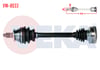 KOMPLE AKS SOL ON VOLKSWAGEN POLO (6R,6C) 1.4 M-T UZUNLUK 515mm 2009-