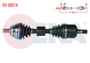 KOMPLE AKS SOL ON VOLVO S60 2.0 T A-T ABSLI 48 DIS UZUNLUK 526 mm 2000-2010