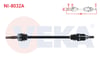 KOMPLE AKS SOL-SAG ARKA NISSAN QASHQAI (J11) 1.6 DCI 4X4 ABSLI 44 DIS UZUNLUK 801 mm 2014-/ NISSAN X-TRAIL (T31) 2.0 DCI 4X4 2007-2013 / NISSAN X-TRAIL (T31) 2.0i 4X4 2007-2013