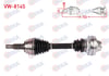 KOMPLE AKS SOL-SAG ARKA UZUNLUK 733mm VOLKSWAGEN TOUAREG 2.5 R5 TDI A-T/M-T 2003-2010