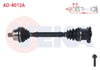 KOMPLE AKS SOL-SAG ON ABSLI 45 DIS UZUNLUK 544mm AUDI A6 (4B2, C5) 1.8 T - 2.4 - 2.8 - 1.9 TDI -2.5 TDI A-T 1997-2004