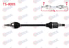KOMPLE AKS SOL-SAG ON UZUNLUK 834mm TESLA MODEL Y EV 2019-