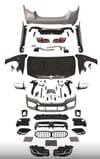 KOMPLE BODY KİT F10+LCI [DONUSUM => G30-LCI] MRŞP-LI, PANJ-LU, EGZ.UÇLU, KAPUT/ÇAMURLUK, FAR/STOP -///M5-