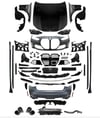 KOMPLE BODY KİT G20 2B2-ORTADANÇıKıŞ, MRŞP-LI, PANJ-LU, EGZ.UÇLU, KAPUT/ÇAMURLUK, FARLAR -///M3 (G80) STYLE- 2019-21