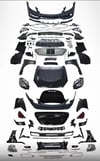 KOMPLE BODY KİT W221 [DONUSUM=> W222] 2B2-ÇıKıŞ, PANJ-LU, EGZ.UÇLU, KAPUT/ÇAMURLUK/BAGAJ KAP., FAR/STOP, AYNALAR -MAYBACH-