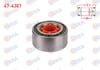 ON TEKERLEK RULMANI SOL-SAG 38X72X36/33 TOYOTA COROLLA 1.3i - 1.6i 1992-1997 / COROLLA 1.4i - 1.6i 1997-2002