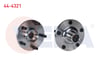 PORYA SOL-SAG ON TOYOTA RAV 4 II (CLA2_, XA2_, ZCA2_, ACA2_) 2.0 VVT-I 5 BIJON 2000-2006