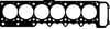 SİLİNDİR KAPAK CONTASI E36-M3 3.0-3.2  S50 86.OO
