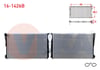 SU RADYATORU BRAZING BMW X3 (F25) xDrive 2.0i - 2.0 D - 1.8 D A-T 2010- / X4 (F26) xDrive 2.0i - 2.0 D A-T 2014-