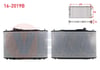 SU RADYATORU BRAZING HONDA CIVIC IX 1.6i M-T AC+/- 2012- / CIVIC VIII 1.8i M-T AC+/- 2005-2012