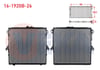 SU RADYATORU BRAZING KALINLIK 26mm FORD RANGER (TKE) 2.2 TDCI M-T AC+ 2011-