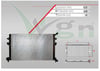 SU RADYATÖRÜ KLIPSLI (YARDIMCI RADYATÖR) BRAZING GOLF 7 1.6 TDI A-T/M-T 2012- 5Q0121251EJ 5Q0121251GF 5Q0121251HS