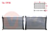 SU RADYATORU MEKANIK FORD FIESTA V 1.25i (EFI) A-T/M-T AC+/- 2001-2008