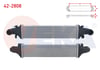 TURBO RADYATORU (INTERCOOLER) MERCEDES (W204) C180 - C220 CDI - C250 CDI 07-14/ (C218) CLS 250 CDI - 350 CDI 12-/(W212) E180 - E200 - E220 CDI - E250 CDI - E350 CDI 09-