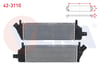 TURBO RADYATORU (INTERCOOLER) NISSAN MICRA (K12) 1.5 DCI 2003-2010