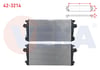 TURBO RADYATORU (INTERCOOLER) OPEL ASTRA J 1.6 CDTI 2009-2016/ OPEL ZAFIRA C 1.6 CDTI 2014-/ CHEVROLET CRUZE 2.0 CDI 2011-2014