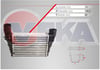 TURBO RADYATÖRÜ PASSAT-A4-A6 AFN-AVG-AEB-APU 1,8 T-1,9 TDİ 97-00 8ML 376 727-581 058145805H 058145805B