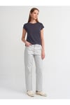 30719 Bisiklet Yaka T-shirt-Antrasit