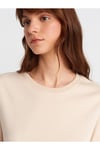31763 Bisiklet Yaka T-shirt-Siyah