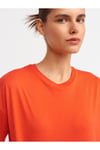 3683 Basic T-shirt-kırmızı