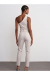 71529 Slim Fit Yüksek Bel Pantolon-Taş