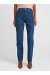71731 Rins Yıkama Stright Denim Pantolon-Mavi