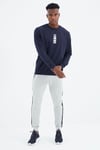 Leroy Gri Melanj O Yaka Erkek Sweatshirt - 88306