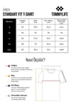 Siyah Yazı Baskılı O Yaka Standart Kalıp Erkek T-shirt - 88201