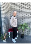 T10by-97161_01 Kadın Sweat Kapuşon Bej