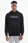 Vincent Siyah Standart Kalıp Erkek Sweatshirt - 88308