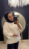Basic Sweatshirt Beyaz