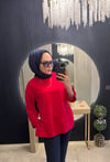 Basic Sweatshirt Kırmızı