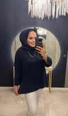 Basic Sweatshirt Lacivert