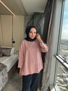 Basic Sweatshirt Pudra