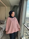 Basic Sweatshirt Pudra