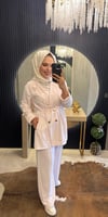 Ceketli Takım Pembe