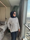 Çizgili Sweatshirt Lacivert