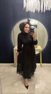 Dantel Elbise Acı Kahve